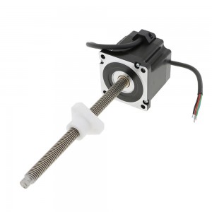 Size 86mm NEMA 34 External Linear Actuator Stepper Motor 76mm Stack 5.0A Lead 2.54mm Screw Length 200mm