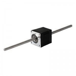 Size 20mm NEMA 8 Non-captive Linear Actuator Stepper Motor Single Stack 0.5A Lead 0.6096mm Screw Length 100mm