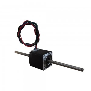 Size 28mm NEMA 11 Non-captive Linear Actuator Stepper Motor Double Stack 1.0A Lead 5.08mm Screw Length 150mm