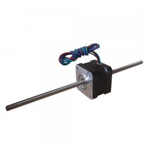 Size 35mm NEMA 14 Non-captive Linear Actuator Stepper Motor Single Stack 1.0A Lead 2mm Screw Length 150mm