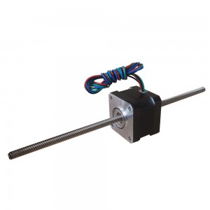 Size 35mm NEMA 14 Non-captive Linear Actuator Stepper Motor Single Stack 1.0A Lead 3.175mm Screw Length 150mm