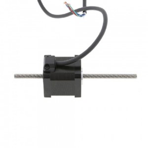Size 42mm NEMA 17 Non-captive Linear Actuator Stepper Motor Double Stack 2.5A Lead 10mm Screw Length 200mm