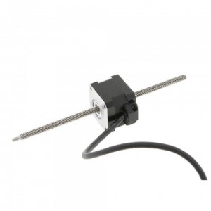 Size 42mm NEMA 17 Non-captive Linear Actuator Stepper Motor Single Stack 1.5A Lead 2mm Screw Length 200mm