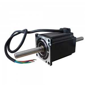 Size 57mm NEMA 23 Non-captive Linear Actuator Stepper Motor Double Stack 4.0A Lead 5.08mm Screw Length 200mm