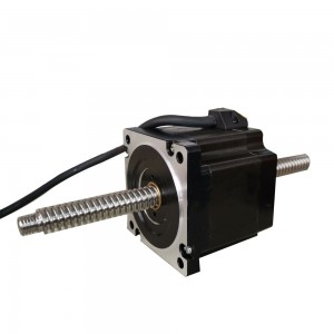 Size 86mm NEMA 34 Non-captive Linear Actuator Stepper Motor 76mm Stack 5.0A Lead 2.54mm Screw Length 200mm