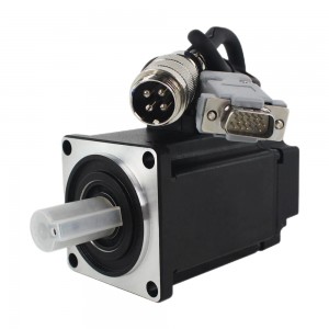 Size 60mm 400W DC Servo Motor 24V 1.27Nm 3000RPM with Electromagnetic Brake 17Bit Absolute Encoder IP65