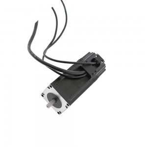 57mm Brushless Servo DC Motor 24V 12.0A 3000RPM 0.6Nm 200W 1000PPR Encoder