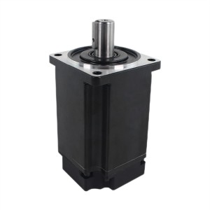 Size 80mm 750W DC Servo Motor 48V 2.4Nm 3000RPM 17-Bit Absolute Encoder IP65 Electromagnetic Brake
