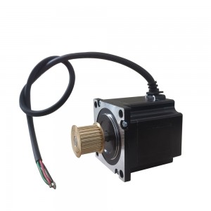 3 Phase NEMA 23 Stepper Motor 1.2deg 5.2A 0.9Nm 57x56mm with Timing Pulley 