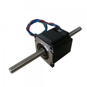 Lead Screw Stepping Motor Non-captive Type Step 0.01mm Screw Dia. 8mm Length 200mm 57-56mm NEMA 23