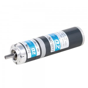 Φ32mm 24V 20W 772RPM 0.22Nm Geared Brushless DC Motor Reduction Ratio 5.18:1 Planetary Gearbox